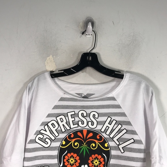 Control Industry Cypress Hill Day of the Dead Raglan Tee, Women's Size S - Multi - Picture 5 of 9
